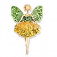 XSB260 - Korean-Style Ballet Girl Dance Brooch